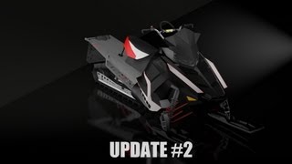 SledSimulator update video #2 - Snowmobile game in development
