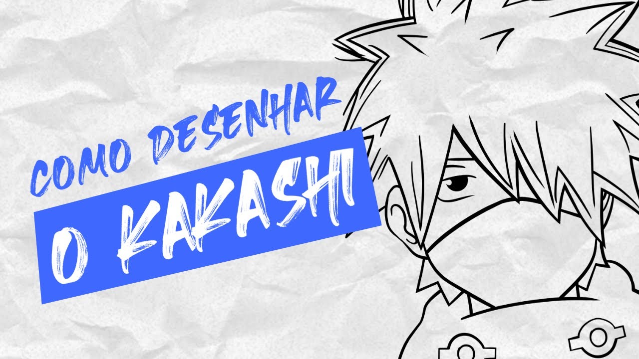 Como Desenhar O Kakashi  Desenhos de anime, Esboço de anime