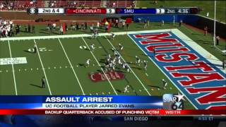 UC backup QB in jail after assault charge
