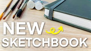 Starting a NEW Sketchbook + 3 Tips For Your FIRST Page!