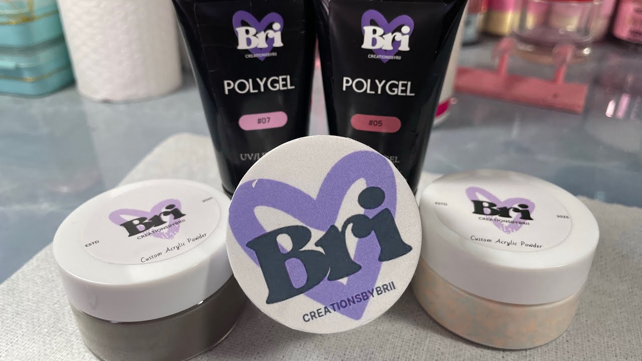 Hybrid set! Acrylic and polygel…