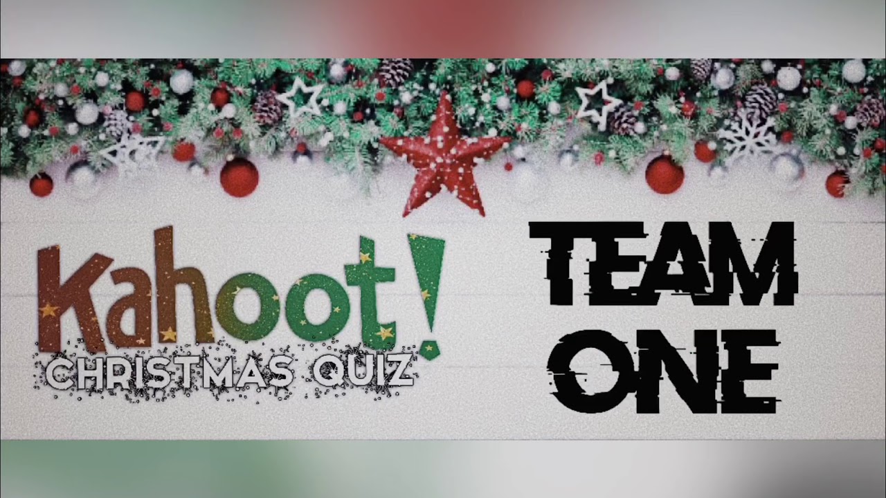 Kahoot! Christmas Quiz 2019 YouTube