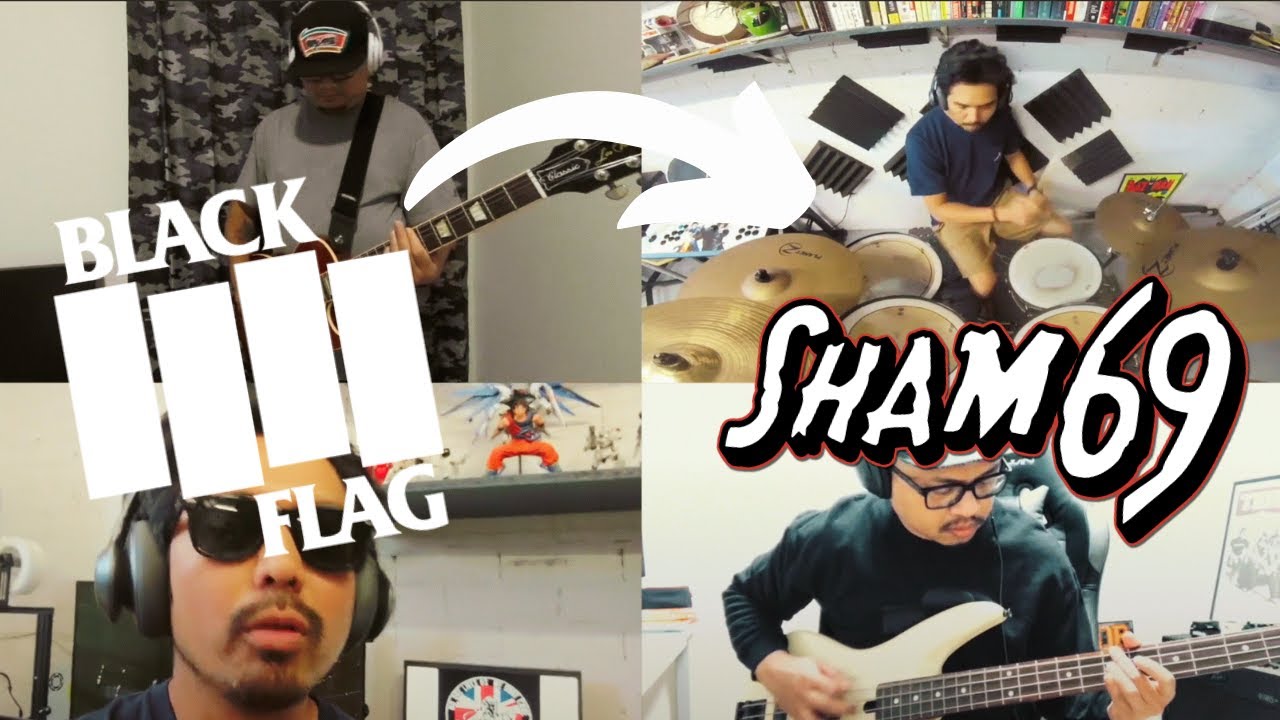 Black Flag White Minority / Sham 69 Borstal Breakout (Cover) YouTube