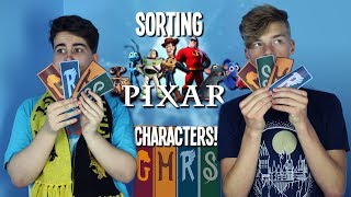 Sorting Disney Pixar characters into Hogwarts houses! (feat. Vegard)