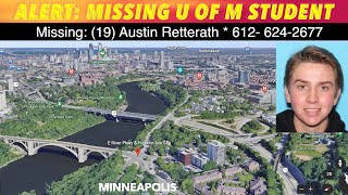 BCA ALERT: Missing University of Minnesota Student