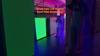 street pole led display #advertising #factory #digitalsignage #exhibition #customized