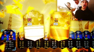 BEST BACK TO BACK PACKS IN HISTORY!! - FIFA 16 TOTY PACK OPENING