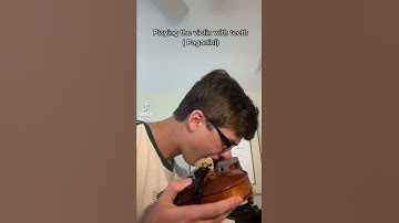 Thumbnail of Playing Paganini Caprice 24 with my teeth 🦷