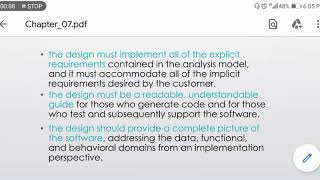 Design Process and Design Quality Guidelines Design Principles Software Engineering