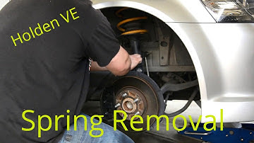 Holden VE Commodore - Spring Removal and Strut Top Replacement
