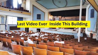 Attempt To Fly A Drone Inside Building During Demolition. Lapeer High School