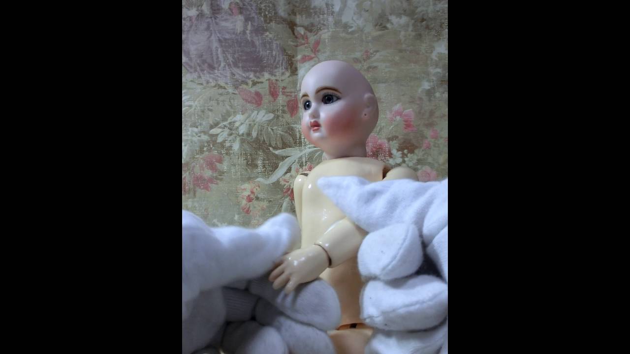 New Antique Bisque Tete Jumeau French Bleuette Repro Doll, Damaris Alves, 11