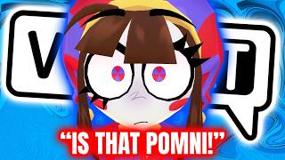 vrchat reacts to pomni with a deep voice