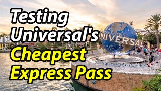 Testing Universal's CHEAPEST Express Pass | Is it the BEST value? | Is it the BEST Express Pass? screenshot 5