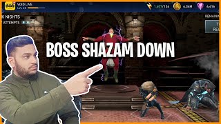 Injustice 2 Mobile | Boss Shazam Down | Rewards Dark Nights | Solo Raids | Heroic 3