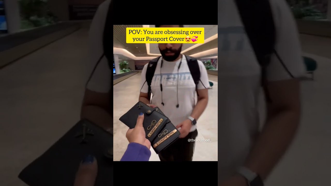 Cute Passport Cover 😍😍😍