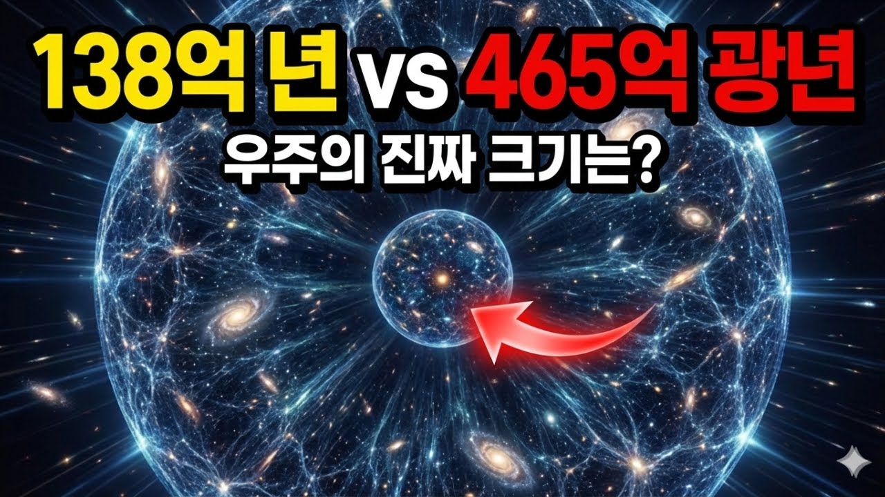 🌙 틀어놓고 주무세요: 당신의 상상을 초월하는 '진짜' 우주의 크기