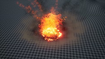 UE4 | Fire Element VFX Pack - Lava Explosion [4K]