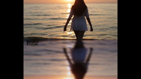 Water Reflection Effect using pixlr