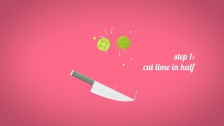 Caipirinha Recipe Animation