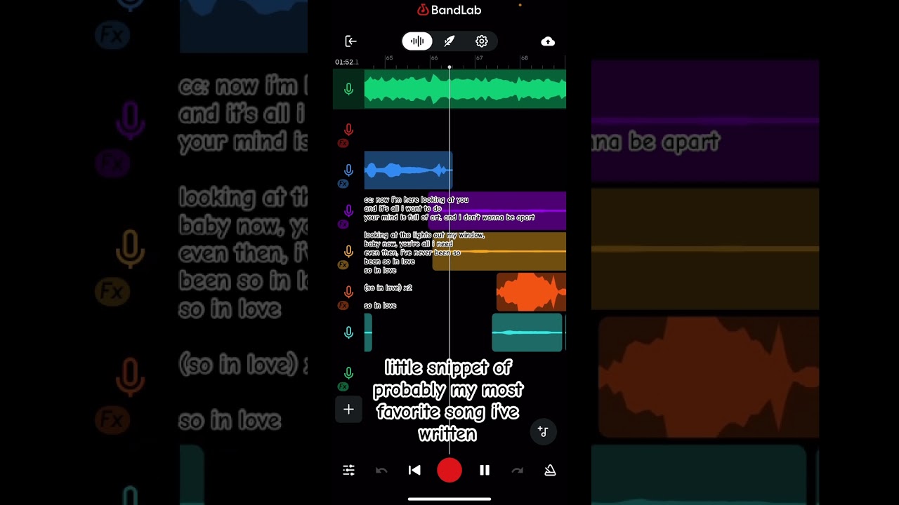 i love writing and singing  