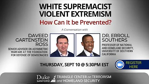 Preventing white supremacist violent extremism, co...