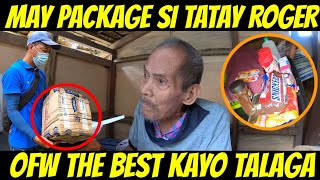 WOW! MAY DUMATING NA PACKAGE PARA KAY TATAY ROGER | VAL SANTOS MATUBANG | KALINGAP RAB | SAM ASHLEY