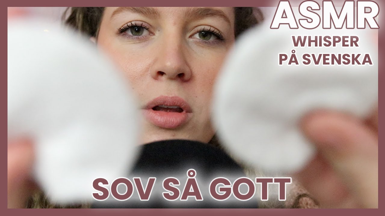 TAR HAND OM DIG, SOV SÅ GOTT - ASMR WHISPER PÅ SVENSKA