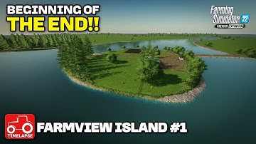 THE FINAL NEW SERIES ON FS22!! Farmview Island Farming Simulator 22 Timelapse FS22 Ep 1