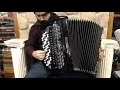 4953  black bugari armando artist cassotto chromatic accordion c lmmh 87 120 3999