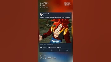 Gogeta SSJ4 vs Beerus — Even Gods Can Tremble!💀 #sparkingzero #crashout #knockout