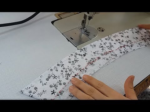 Pratik Gömlek Yakası Nasıl Yapılır? - How to make a shirt collar? | Dikiş Hocam