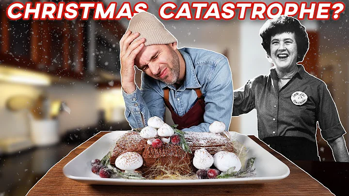 Making Julia Child's Yule Log required a Christmas...