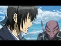 Gintama  gintoki and katsura vs harusame  eng dub