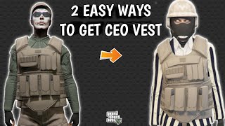 2 EASY WAYS TO GET A CEO VEST IN GTA 5 ONLINE