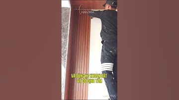 Hướng dẫn thi công tấm lam sóng nhựa ốp tường cực kỳ đơn giản | Lam sóng ốp tường | Haroma