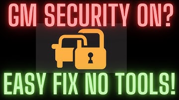 HOW TO PROGRAM A GM | CHEVY CODED | ANTI THEFT KEY | PCM Replacement | Security Blinking