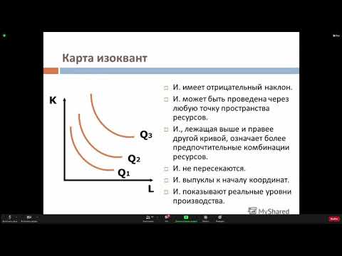 Бейне: Изокост сызықтарының еңістері неге тұрақты?