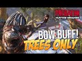 Predator Hunting Grounds Predator Berserker TREES ONLY! "REDUCED DAMAGE in TREES PERK" BOW BUFFED?!