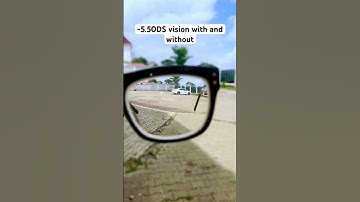 This video blew up on TikTok.                          #glasses #myopia #concavelens #lenses
