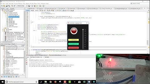 Encender (Parpadear y Regular Intensidad) Led con Arduino desde Java NetBeans