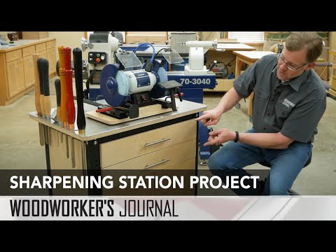 Lathe Tool Sharpening Station