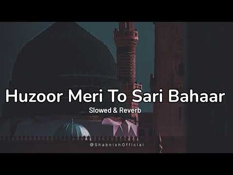 Huzoor Meri To Sari Bahaar Aap se Hai Slowed  Reverb  Heart touching naat  Shabnishofficial