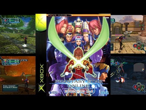 Phantasy Star Online Episode I & II (Xbox longplay) Part 1