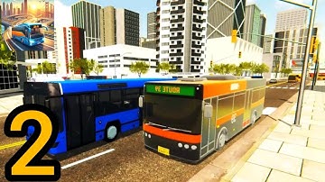 City Bus Racing Simulator Gameplay Walkthrough Part 2 - L Game Channel - Android & ios gameplay