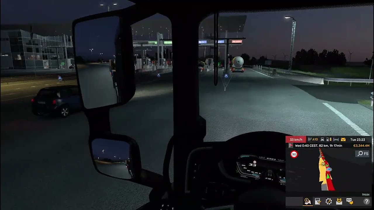 Germany → Denmark: The STRANGEST Delivery in ETS2! DAF Hauls a 0-Ton Empty Spool №1