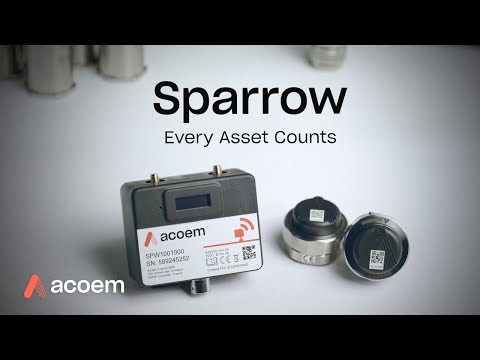 Видео: Sparrow Wireless Vibration Sensors - Every Asset Counts | ACOEM