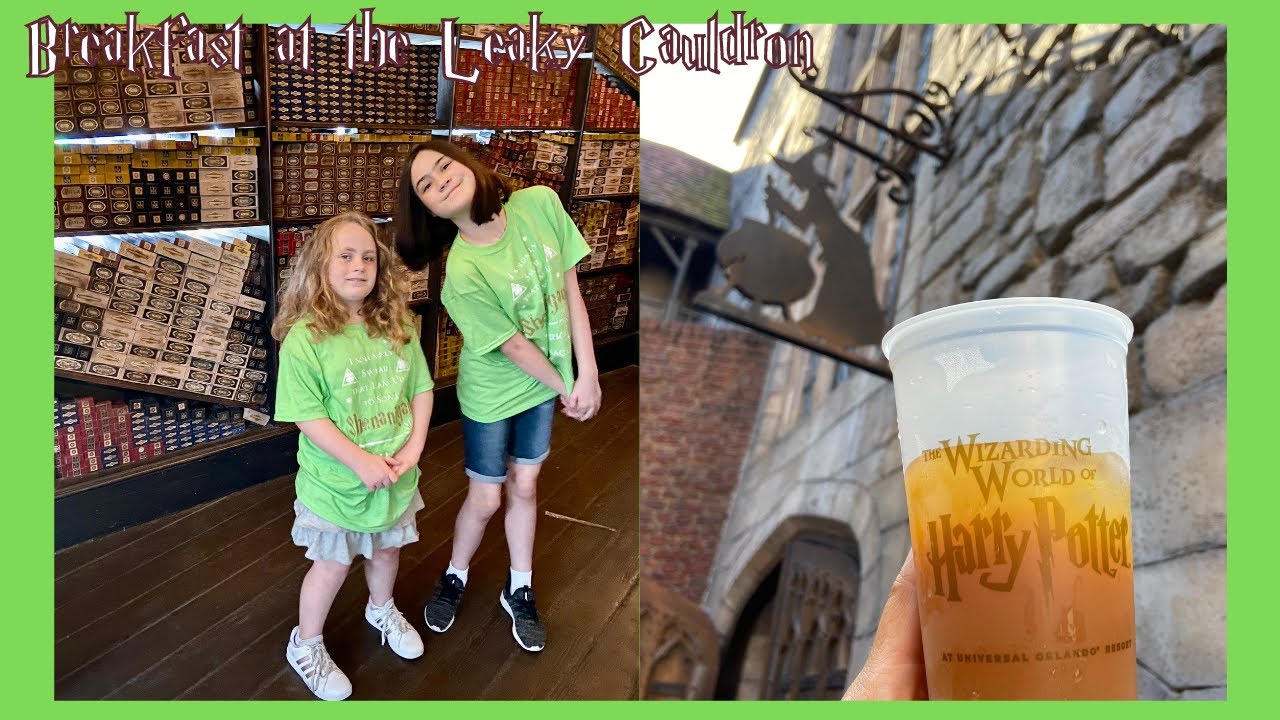 Breakfast at the Leaky Cauldron | Wizarding World of Harry Potter ...