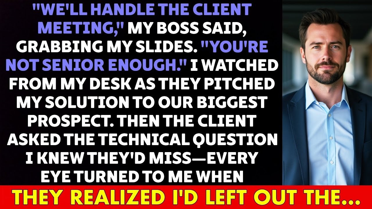 They CUT Me Out of the $9M Proposal I Built — Until the Client Asked the ONE Question...