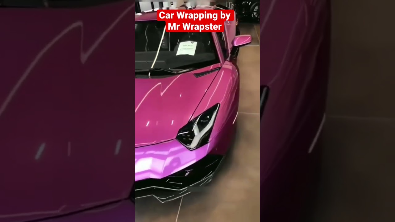 Lamborghini new colour wrap | Mr Wrapster |